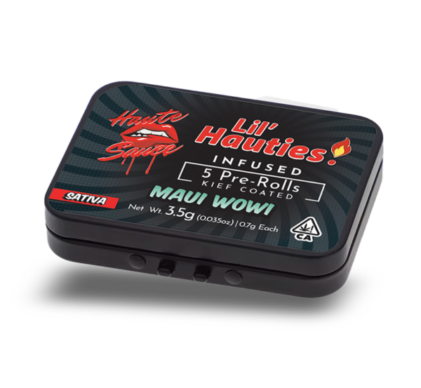 Lil’ Hauties Diamond Infused - 5 Mini Pre-Rolls - Maui Wowi