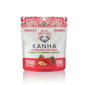 KANHA | Strawberry | Indica | 100mg THC | 10-pack