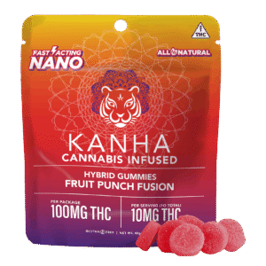 KANHA | NANO | Fruit Punch Fusion | Hybrid | 100mg THC | 10-pack